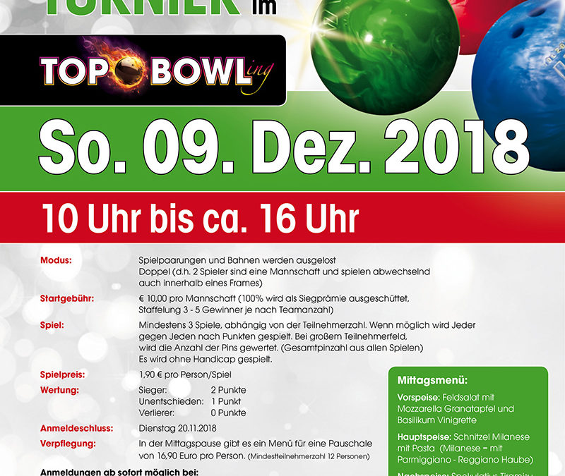 Weihnachtsturnier 2018!