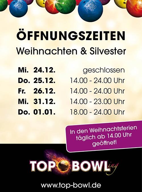 Ferien Öffnungszeiten!